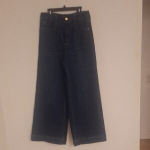 Maeve Gourges Colette Full-Length Wide-Leg Jeans  For Antropology Size29